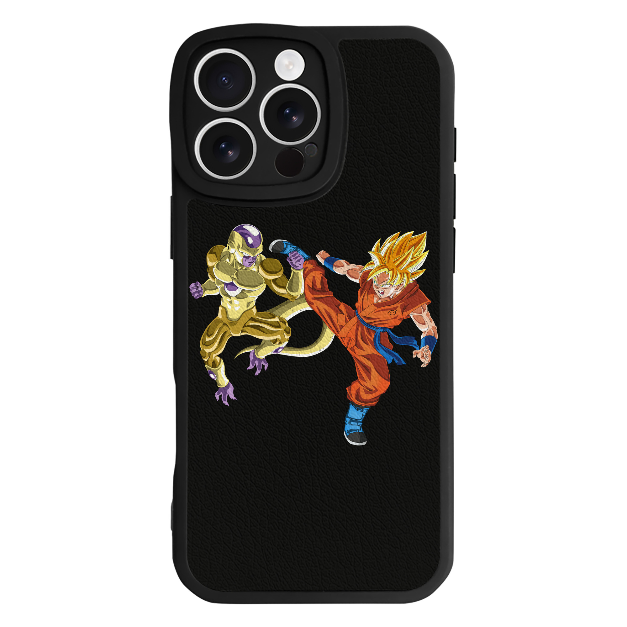 （画像用） ドラゴンボール DRAGON BALL 【iPhone 16シリーズ対応】シリコンスマホケース（レザー調） 材質：シリコン